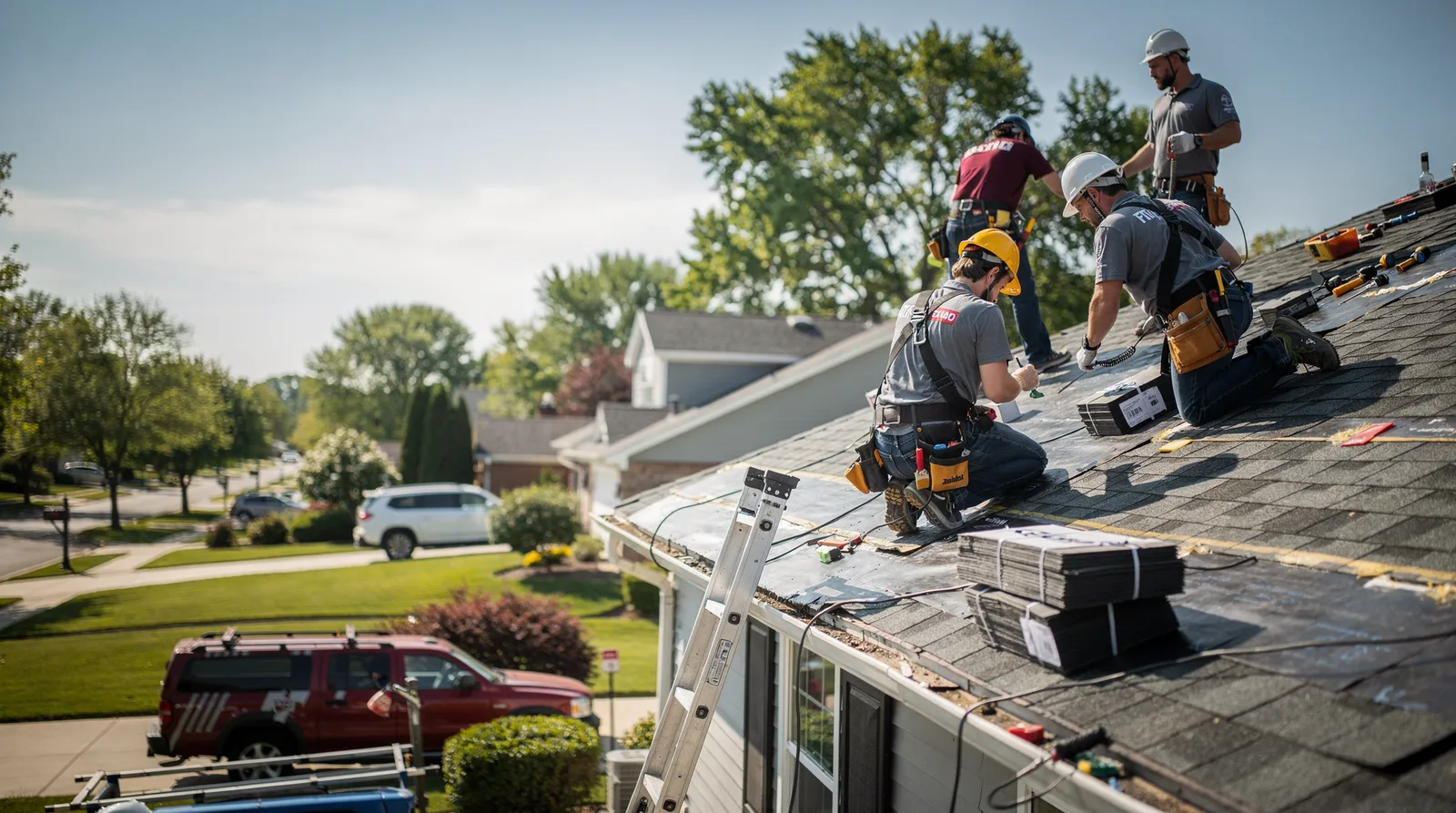 Roof Repair in Brownville Junction, ME around you